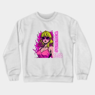 Barbie Pink summer birthday Crewneck Sweatshirt